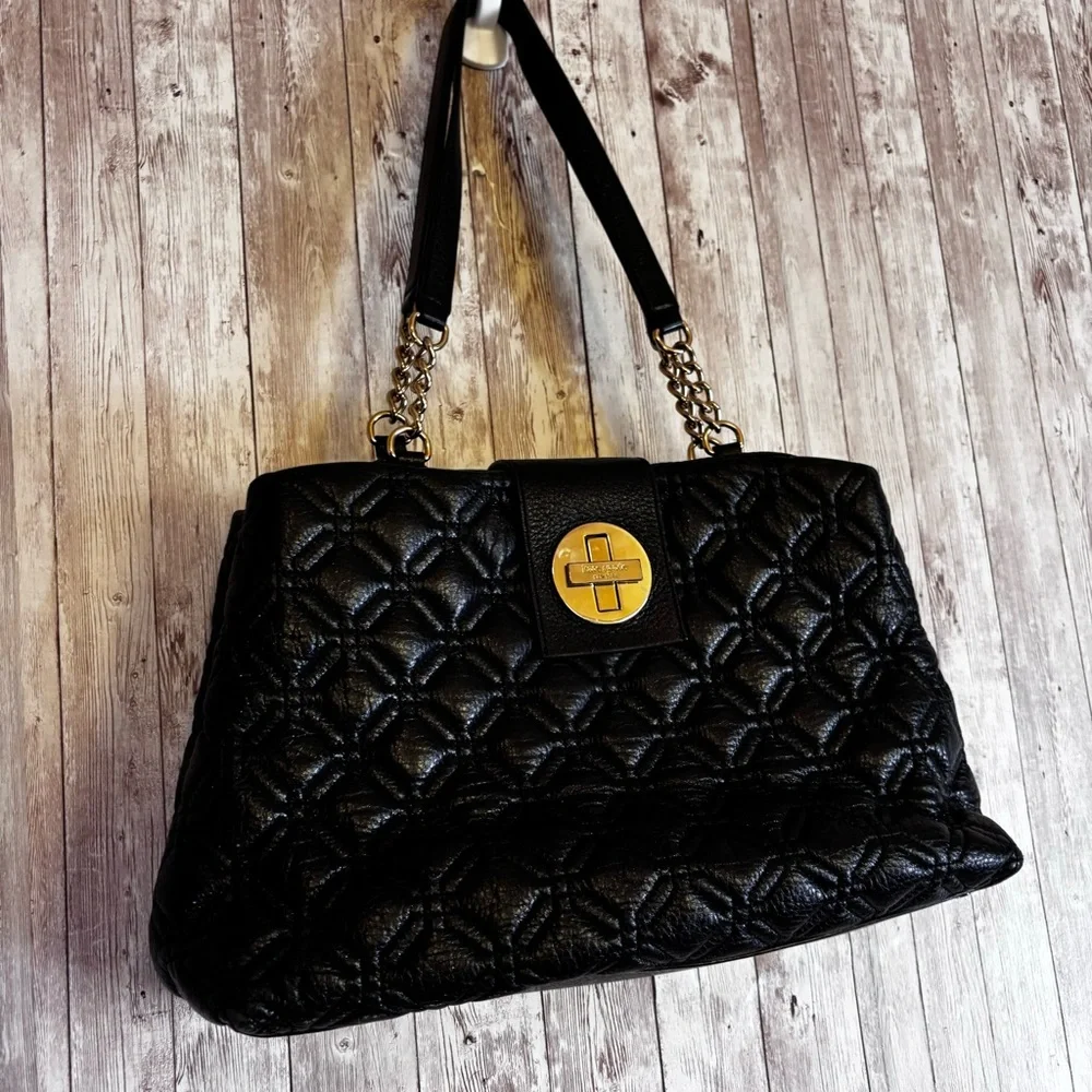 Kate Spade New York Elena Astor Court Quilted Tote Purse - Picture 5 of 11